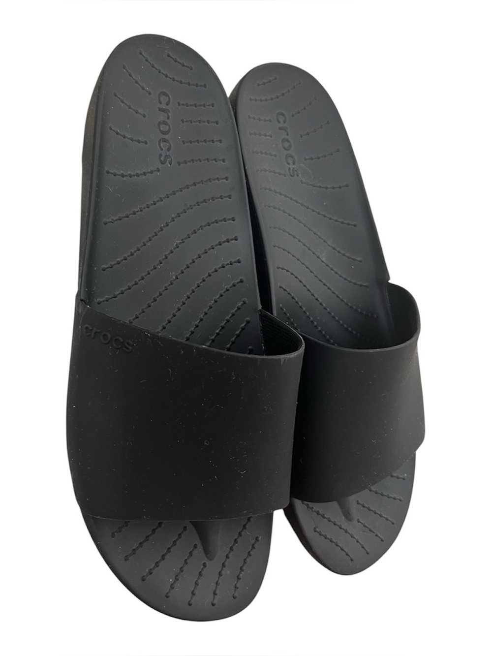 Black Women’s Crocs Slides Sandals